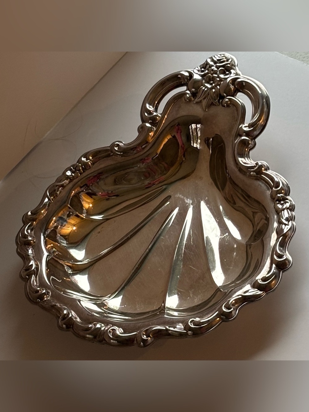 International Silver "Countess" Scallop Shell Tray 6248